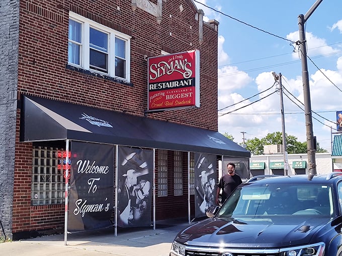 Cleveland's sandwich superhero: Where the corned beef is piled higher than your Great Aunt Mildred's beehive hairdo.