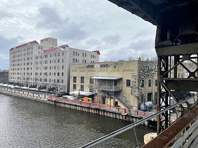 Industrial chic meets comfort food heaven. Lakefront Brewery: where fish fry gets a craft beer upgrade! Photo credit: Quincy Blackwell