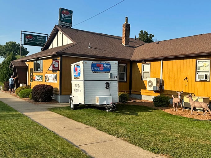 Lakeside dining with a side of nostalgia. Wendt's: where fish practically jump from the lake to your plate! Photo credit: Rosalind Guder