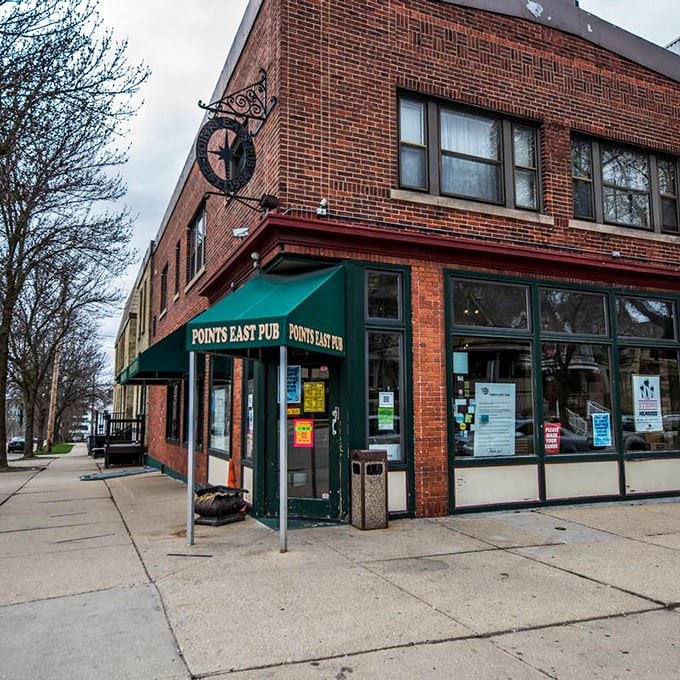 Brick walls, big flavors - Points East Pub is the unassuming superhero of Milwaukee's fish fry scene. Photo credit: Points East Pub