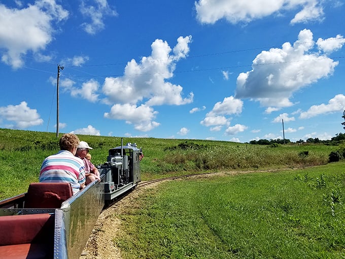 Honey, I shrunk the railroad! This miniature wonderland will have you feeling like a giant conductor in no time.