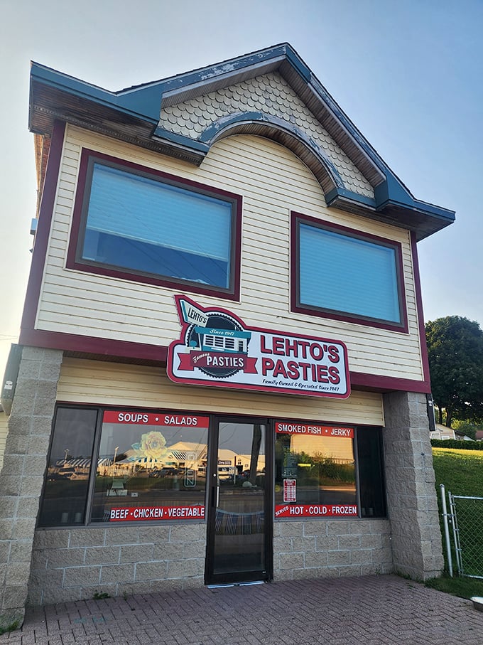 Road trip pit stop perfection! Lehto's pasties are like edible fuel for your Upper Peninsula adventures.