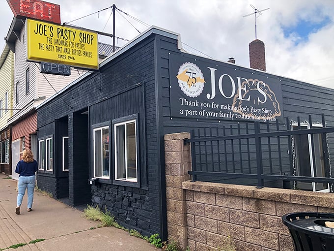 Time-travel via taste buds at Joe's. Their classic pasties are like edible postcards from the UP's past.