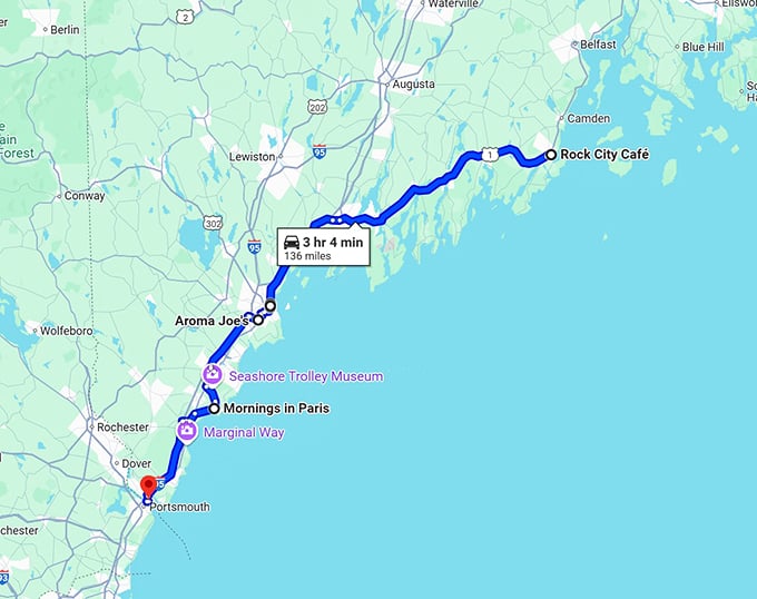 secret maine sandwich spots map