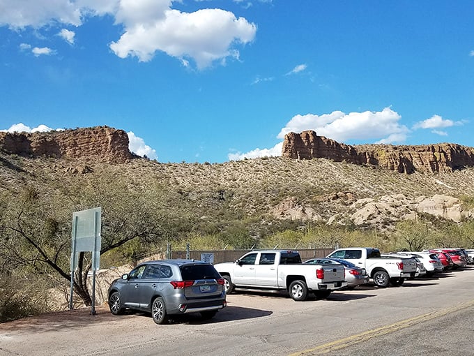 Park your iron horse and mosey on in. The Superstition Mountains are calling, and they're ordering a round for everyone!