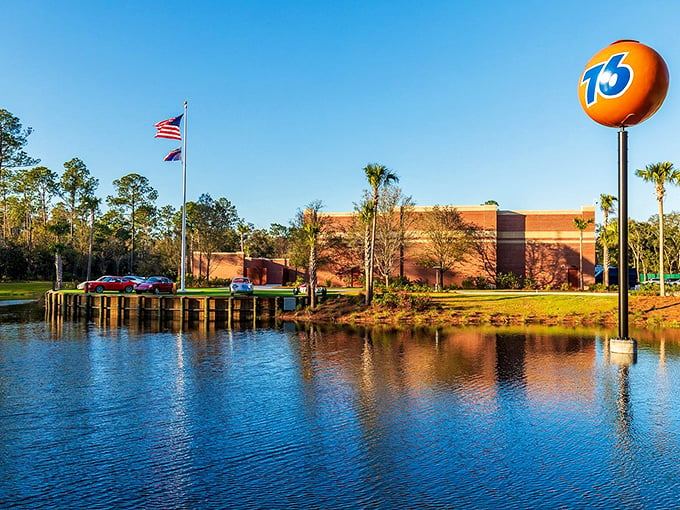 Florida's hidden gem sparkles in the sun. This isn't just a building; it's a time machine disguised as a museum.