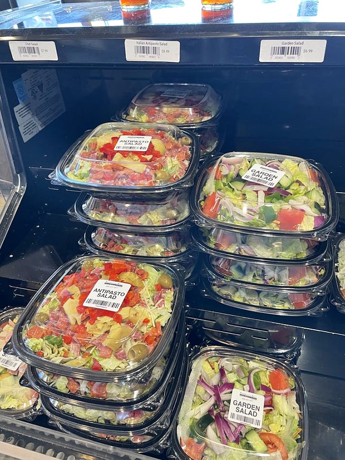 5 salads to go