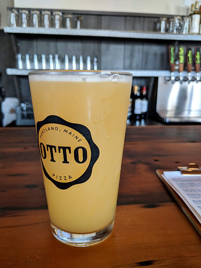 Cheers to OTTO! This golden elixir is the perfect sidekick to your pizza adventure. It's like liquid sunshine in a glass.