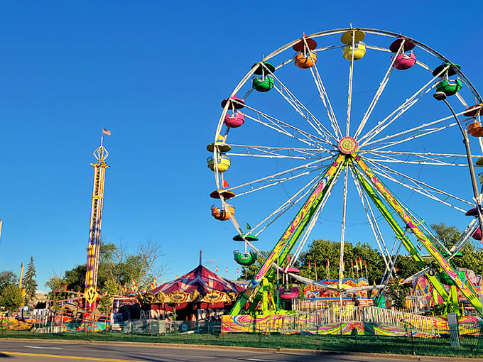 Step right up to summer fun! This carnival brings a touch of Coney Island magic to Michigan's shores.