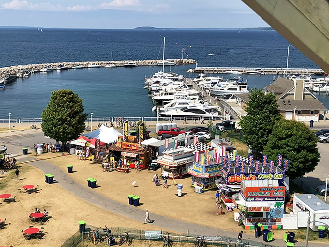 Midway munchies galore! These food stalls serve up a smorgasbord of summer flavors to fuel your fun.