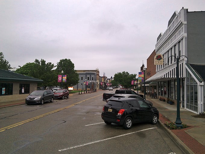 Zeeland's downtown is giving me serious Mayberry vibes, but with better shopping and fewer whistling sheriffs.