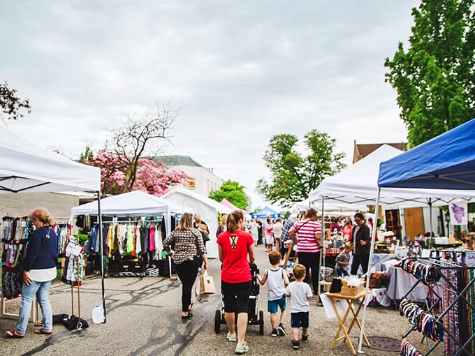 Who needs big box stores when you've got a market like this? It's a treasure trove of local goodies that would make Martha Stewart swoon.