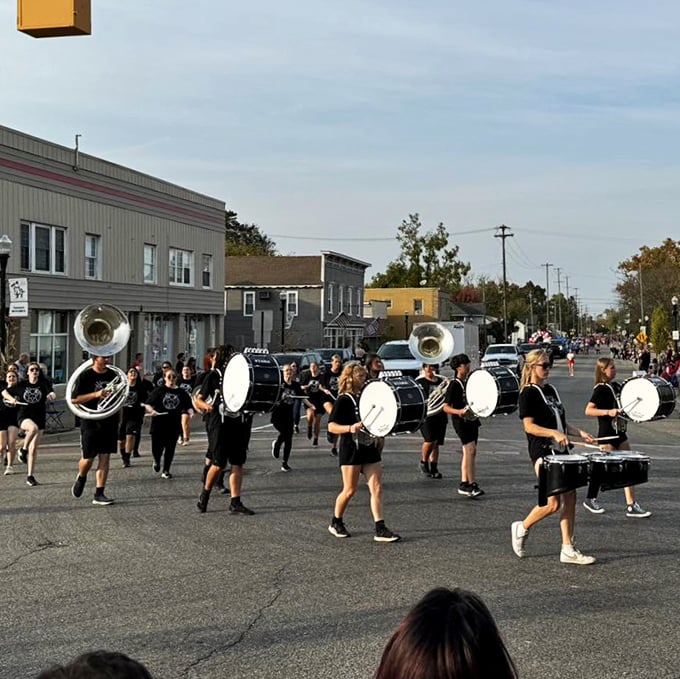 March to your own drum – or tuba! Holly's band brings new meaning to 'dancing in the street.' Traffic jam never looked so fun!