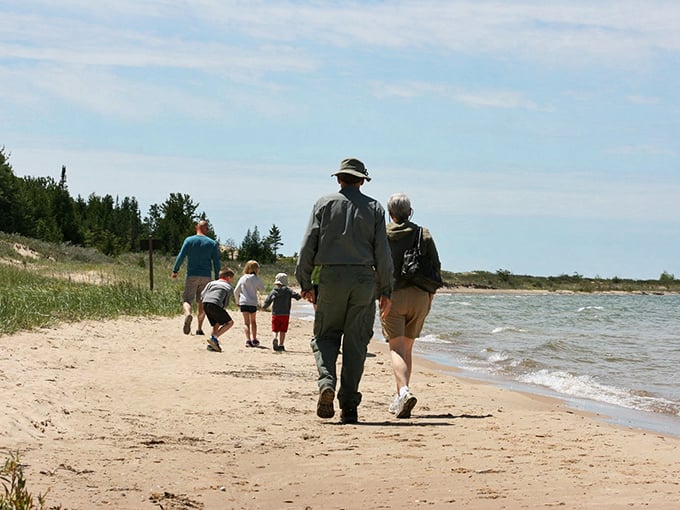 The ultimate "sole-ful" experience – a beach walk that's good for the heart, easy on the eyes, and gentle on the wallet.