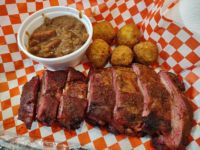 These ribs aren't just fall-off-the-bone tender; they're practically doing the cha-cha off the plate. Finger-licking good doesn't even begin to cover it.