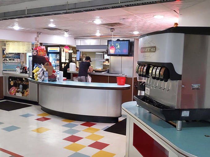 Where the magic happens. Bearden's staff are the unsung heroes of your hunger, flipping burgers faster than you can say "I'm full."