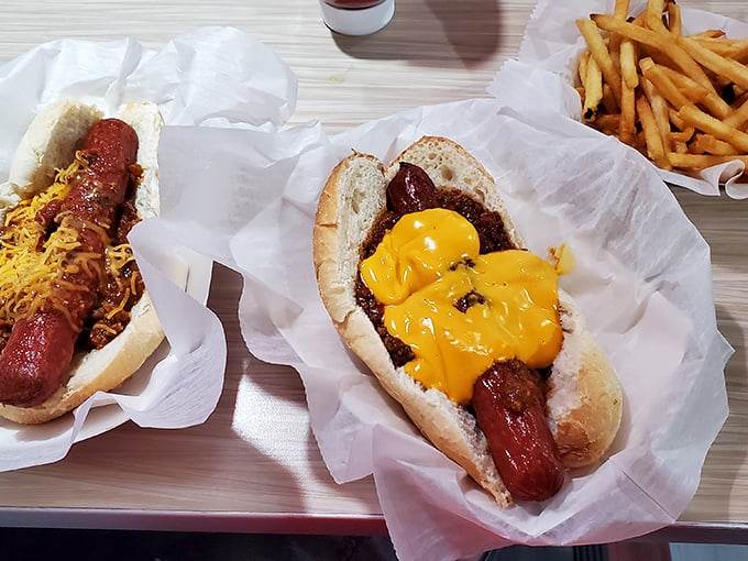 Hot dogs that put ballpark franks to shame. Bearden's dogs are dressed to impress, making every bite a home run.