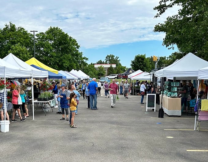 From farm to sidewalk: Chelsea's freshest finds. The farmers market buzzes with activity, offering a cornucopia of local produce and handmade treasures.