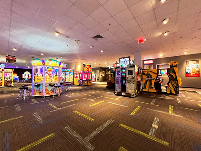 Welcome to the land of bleeps and blips! This arcade wonderland is where quarters go to party and high scores are born.