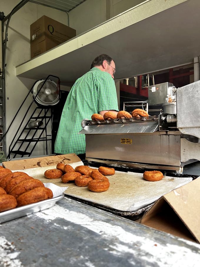 Fresh donuts, fresh start! Nothing says 