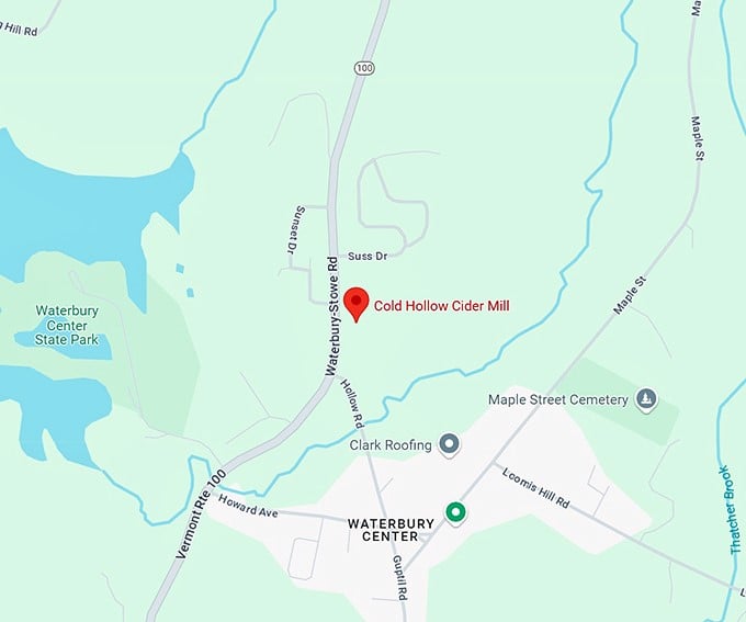 16. cold hollow cider mill map