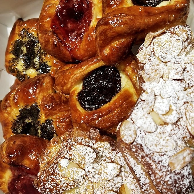 Danishes that could start a Scandinavian invasion. These flaky delights are worth crossing fjords for.