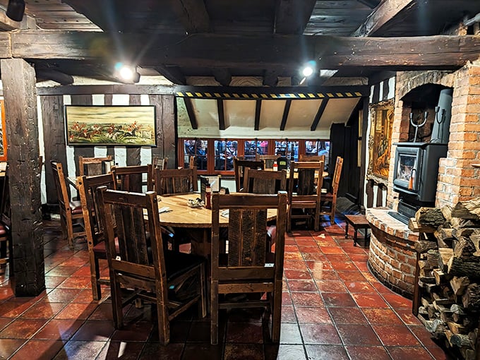 Rustic elegance meets Midwest charm. This dining room could tell tales of laughter, love, and countless 