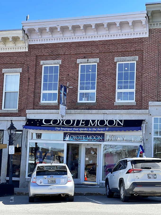 Coyote Moon brings a touch of whimsy to Belfast's brick-lined streets, where shopping becomes an adventure. Photo credit: Coyote Moon