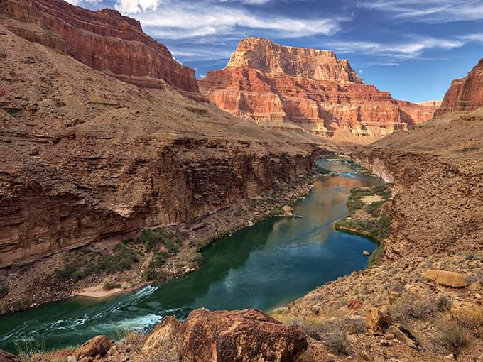 Grand? More like grandiose! This colossal chasm will make you feel like you've shrunk to ant-size.