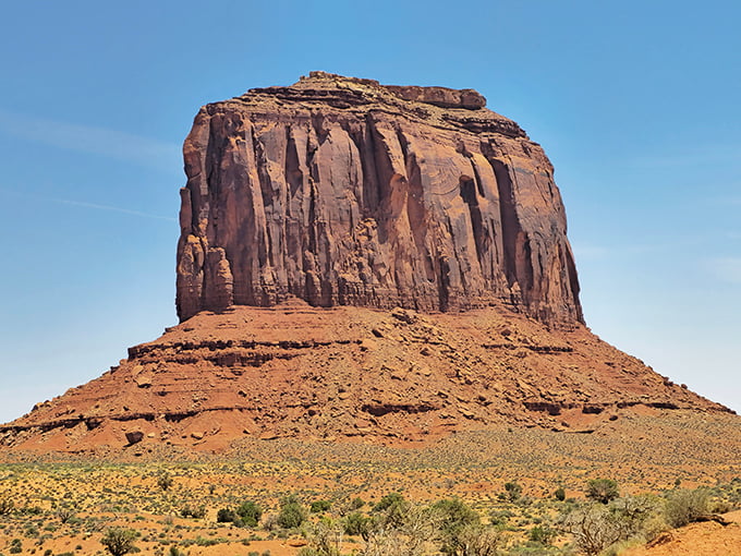 John Ford's favorite playground! These iconic buttes have starred in more Westerns than John Wayne himself.