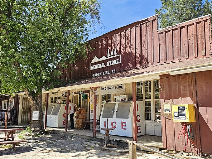 Step back in time at Crown King General Store! This wooden wonder's been dishing out necessities and nostalgia since before sliced bread was a thing.