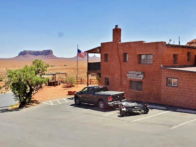 Goulding's Trading Post: Where John Wayne meets Navajo culture. Hollywood's love affair with Monument Valley started right here, folks.