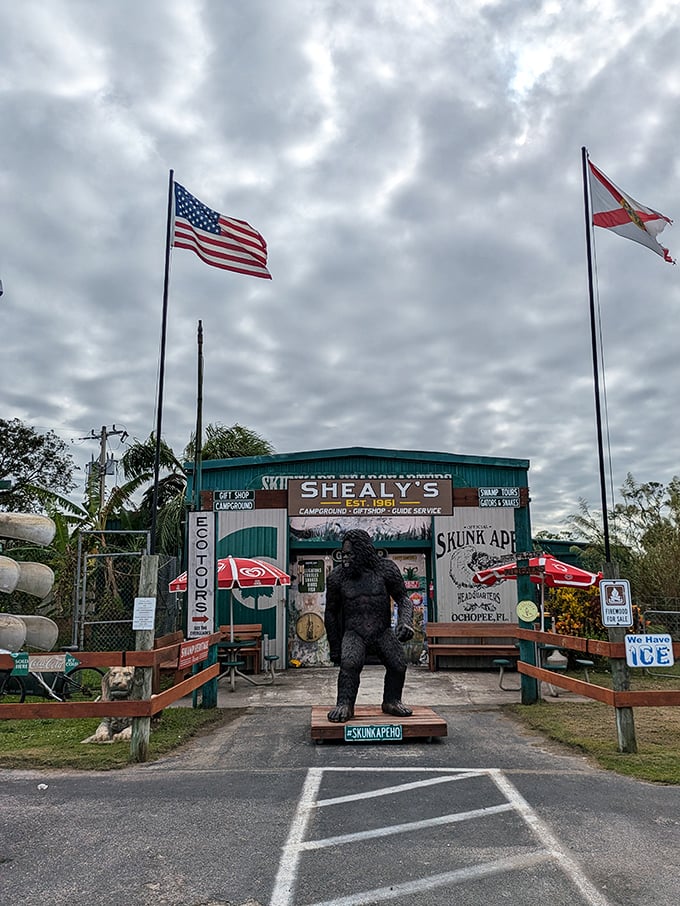 Part gift shop, part "research center," 100% Florida weirdness. Skunk Ape HQ is a wild ride into the Everglades' mysteries.