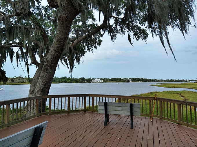 Temple Mound: Florida's original skyscraper. At 28 feet high, it offers views that would make a pelican envious. No elevator needed, just bring your imagination!