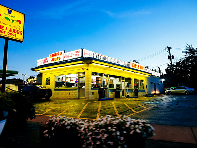 Hot dog heaven! Gene & Jude's serves up Chicago-style dogs that'll make your taste buds do the Lindy Hop.