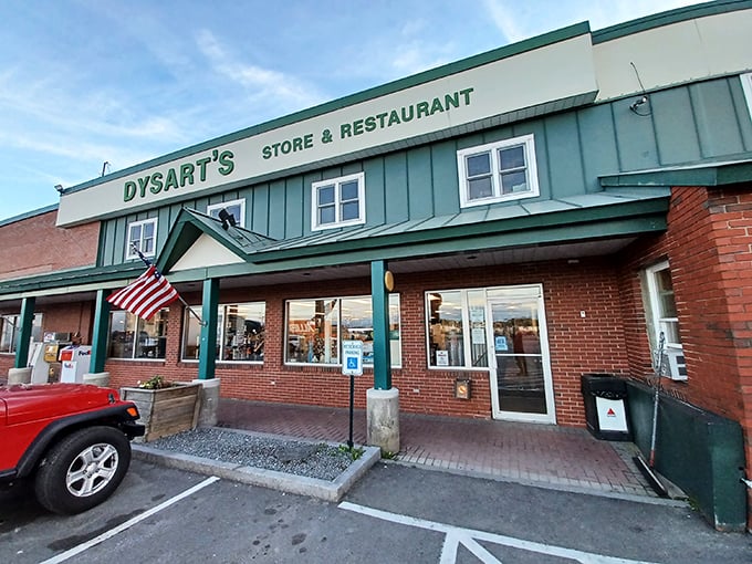 Dysart's: Where truckers and locals unite over plates piled higher than Paul Bunyan's stack of flapjacks.