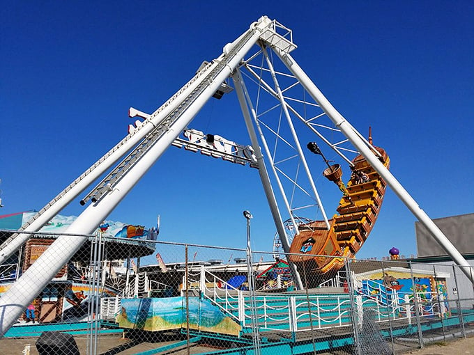 Roller coasters and ocean breezes – Palace Playland's recipe for the perfect summer day. Hold onto your flip-flops!