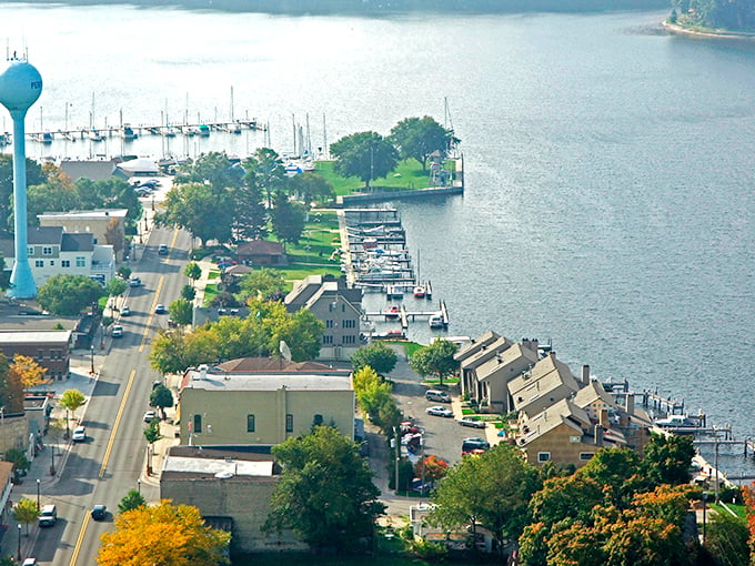 Pentwater's shoreline – a slice of paradise that'll make you forget all about your "real life" back home. Photo credit: Marinas