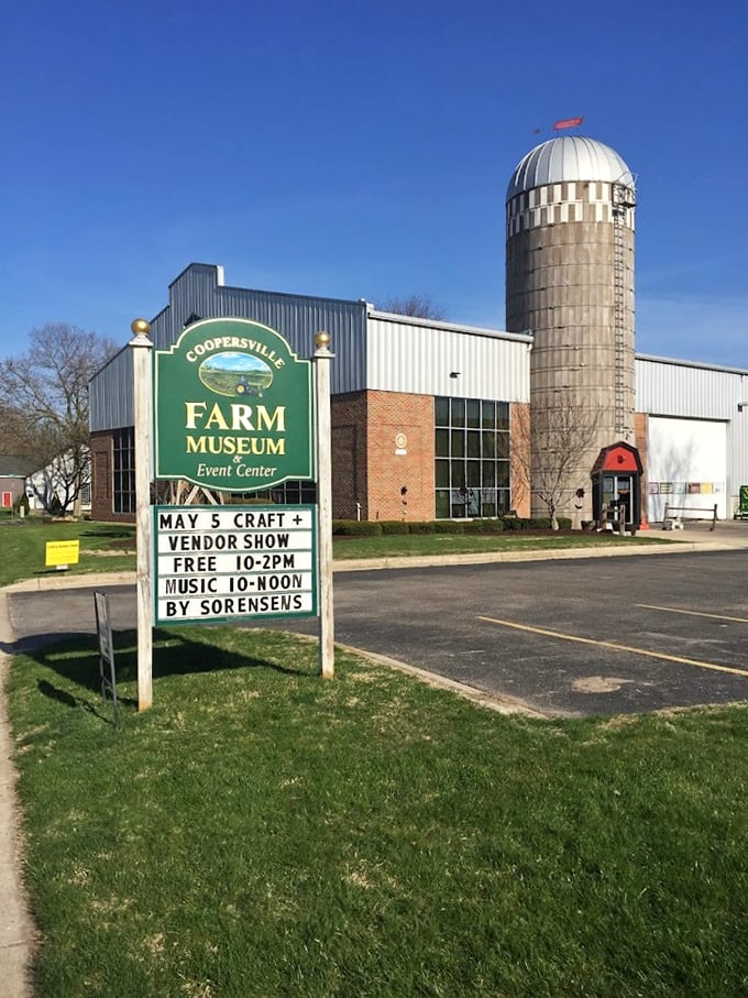 Step back in time at the Coopersville Farm Museum. It's like grandpa's stories come to life, minus the "I walked uphill both ways" part.