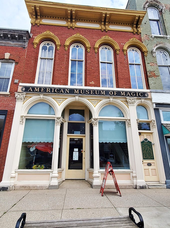 Abracadabra! The American Museum of Magic appears in Marshall. It's like Hogwarts, if Hogwarts were in a charming Midwest town.