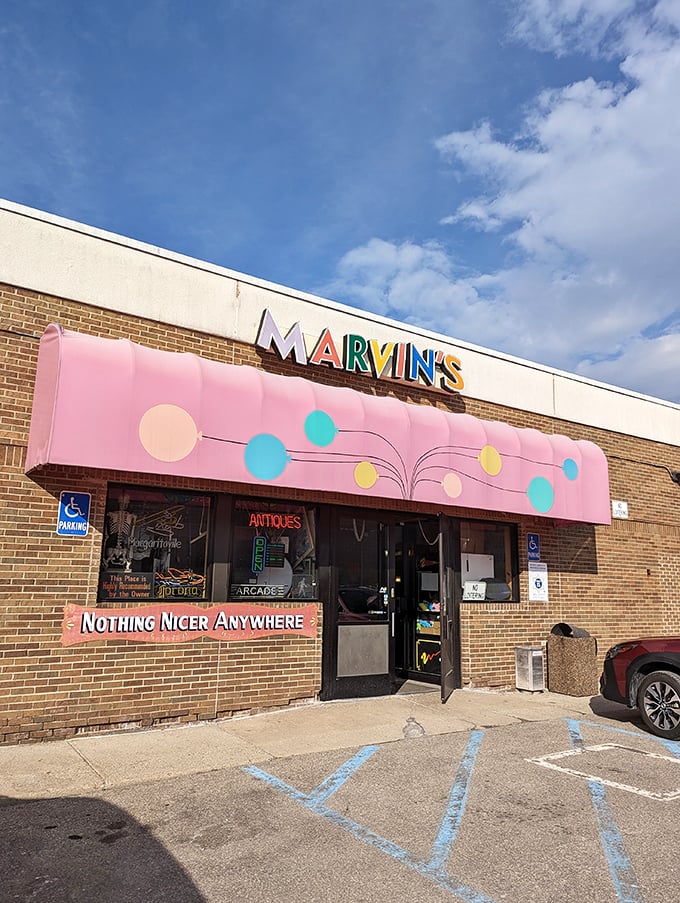 Step right up to Marvin's Marvelous Mechanical Museum! It's like stepping into the mind of a mad inventor, if that inventor really loved quarters.