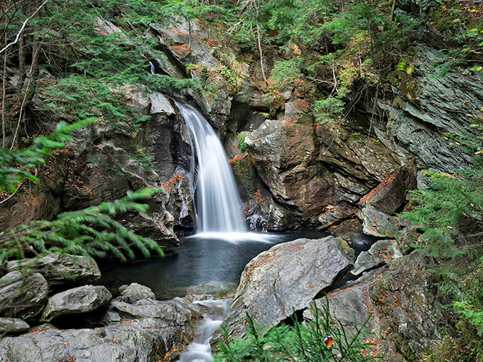 Cool off at Bingham Falls – nature's own air conditioning, with a view that beats any screensaver.