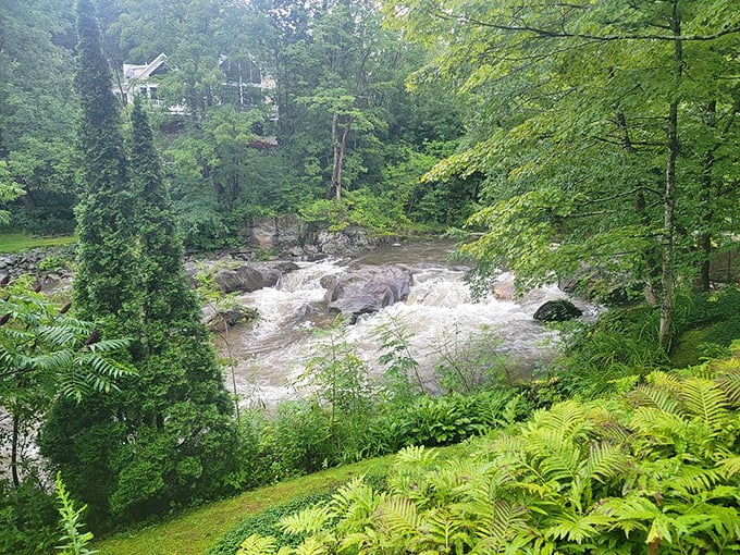 Nature's own lazy river, minus the lazy. Warren Falls is the perfect spot to cool off and pretend you're in a shampoo commercial.