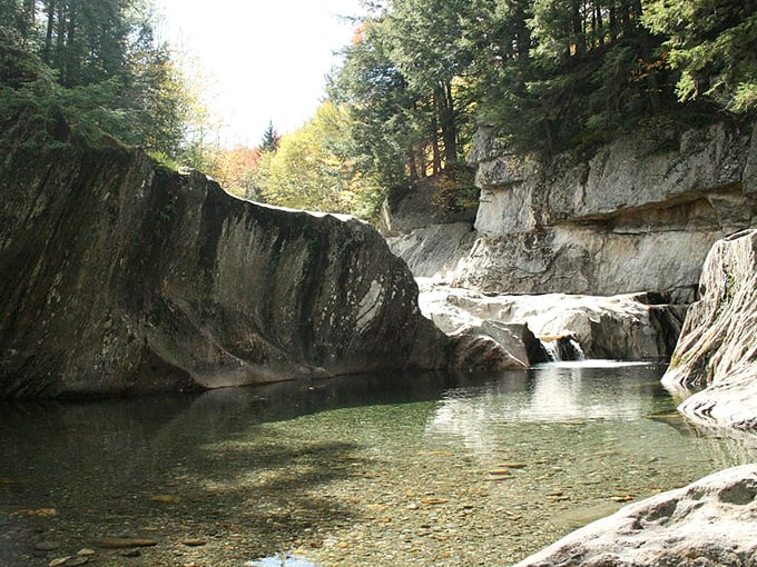 Warren Falls: Where cliff-jumping dreams come true. Just remember, you're not a superhero – check the water depth first!