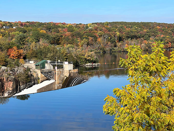 St. Croix Falls: Nature's own fireworks display. No need to wait for the 4th of July when you've got this year-round spectacle!