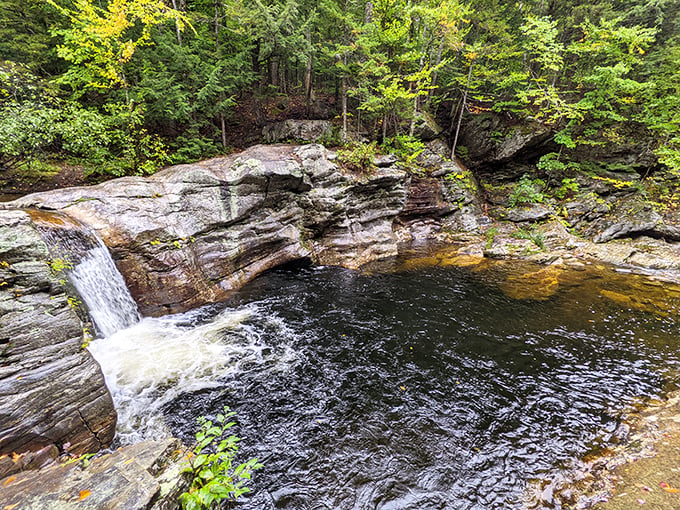 Road trip revelation: Bethel's secret swimming hole is the perfect place to wash off the dust of the open road.