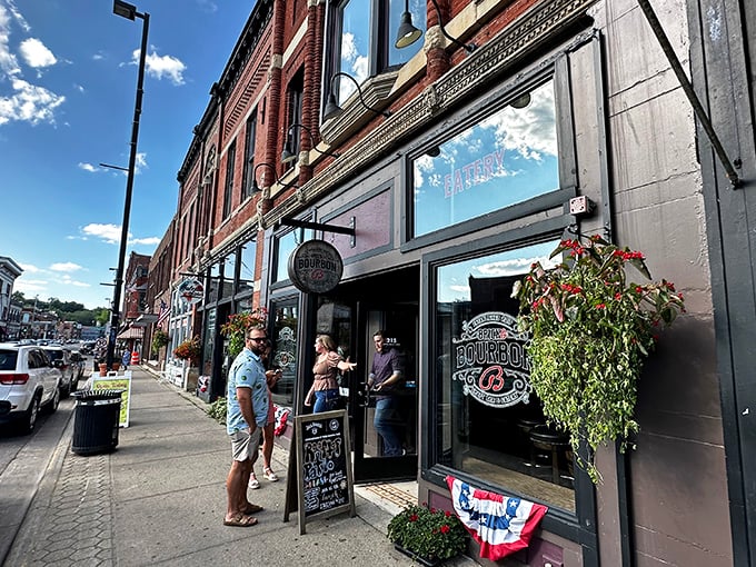 Blue exterior, golden delights inside. Brick & Bourbon is the sapphire of Stillwater's culinary crown!