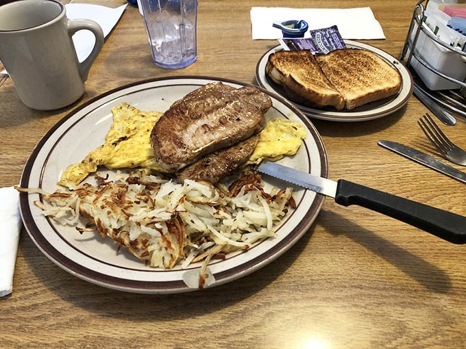 Breakfast of champions or cure for what ails you? This hearty plate could fuel a marathon or vanquish last night's questionable choices.