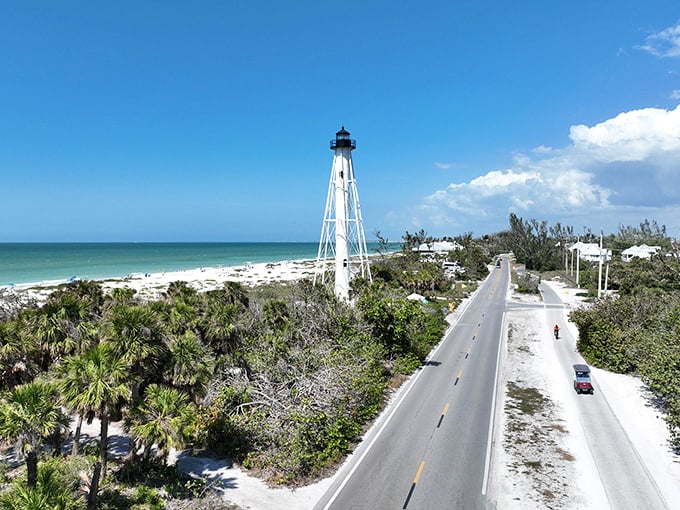 Road trip goals! This winding path to paradise is giving us major 