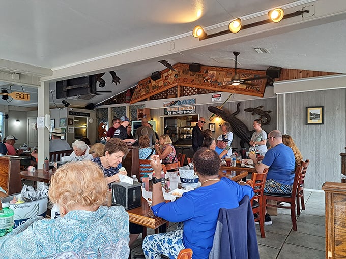 Where strangers become friends over shared plates and tall tales. It's not just a meal; it's a Snook Haven experience!